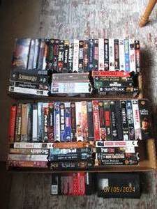 lot 103 image: Huge collection of VHS movies from genres to suit everyones needs