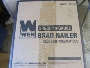 7 18 Guage Brad Nailer, Brand New...