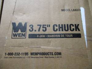 3.75 Chuck new...