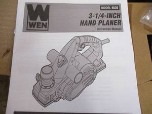3 14 Electric Planer...