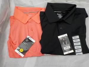 2 Size Mens Small Polo Tops- vario...