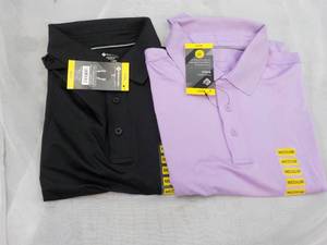 2 Size Mens Medium Polo Tops- vari...