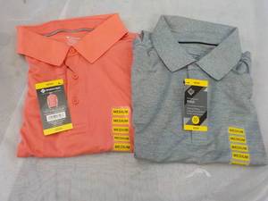 2 Size Mens Medium Polo Tops- vari...