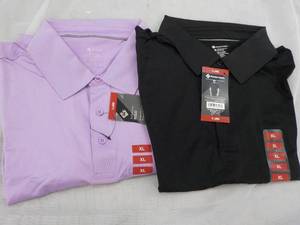 2 Size Mens X-Large Polo Tops- var...