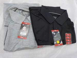 2 Size Mens X-Large Polo Tops- var...