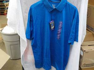 2 Size Mens XX-Large Polo Tops- va...