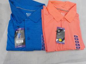 2 Size Mens XX-Large Polo Tops- va...