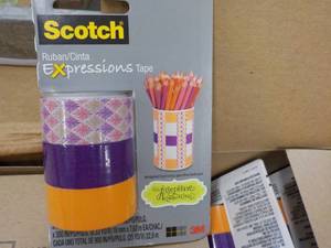 Case of 36 Scotch Expressions Tape...
