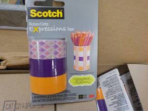 Case of 36 Scotch Expressions Tape...
