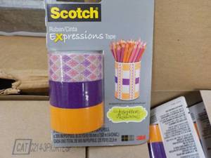 Case of 36 Scotch Expressions Tape...