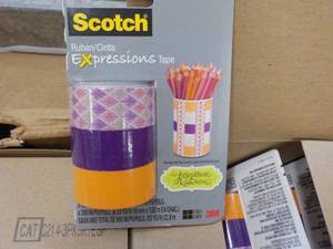 Case of 36 Scotch Expressions Tape...