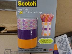 Case of 36 Scotch Expressions Tape...