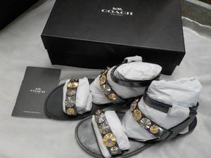 Coach Eleanor Mirror Metallic Gun M...