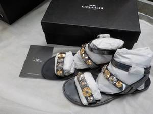 Coach Eleanor Mirror Metallic Gun M...