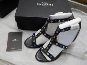 Coach Isabel Semi Matte Calf Black ...