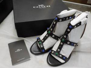 Coach Isabel Semi Matte Calf Black ...