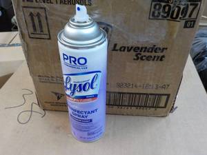 12 x 19 oz Cans Lysol Pro Disinfect...