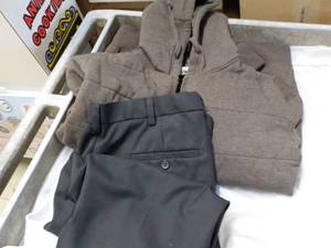 Adult Hooded Sweatshirt and dress pants