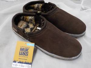 Mukluks size Mens 12 Chocolate Sli...