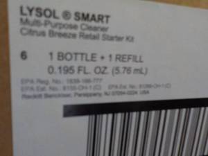 4 boxes Lysol Smart Spray Bottles w...