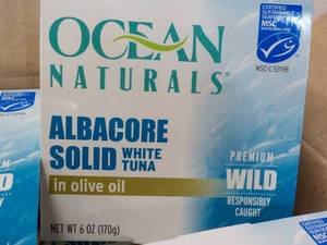 12 x 6 oz Cans Ocean Naturals White...