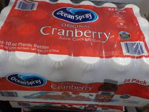 24 pack Ocean Spray Cranberry Juice...