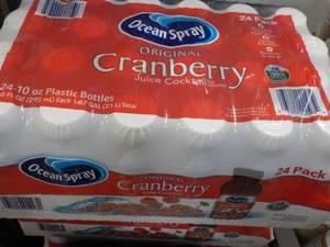 24 pack Ocean Spray Cranberry Juice...