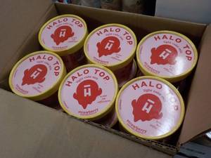 12 Halo Top Individual Strawberry C...
