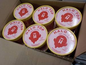 12 Halo Top Individual Strawberry C...