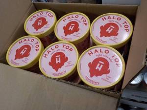 12 Halo Top Individual Strawberry C...