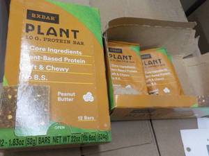18 RXBAR Plant Protein Bars...