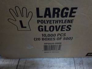 10000 size Large Polyethylene Glove...