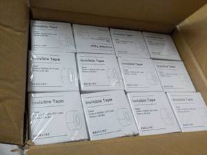 Case of 144 Rolls Invisible Tape...