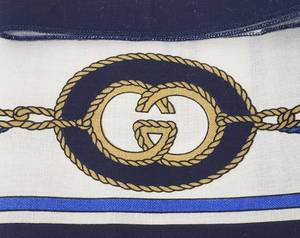 lot 16 image: Vintage Gucci Place Mats & Napkins - Set of 6