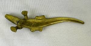 lot 47 image: Brass Crocodile Letter Opener