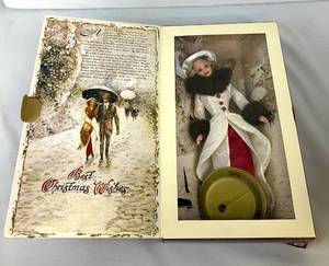 lot 38 image: 1995 Holiday Memories Hallmark Special Edition Barbie