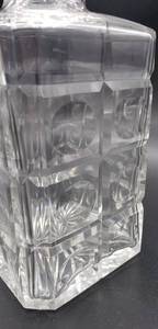 lot 67 image: Cristal De Sevrs France Crystal Whiskey Decanter 8.5 High