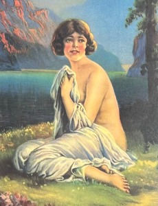 lot 74A image: June Morn Print by R. Atkinson Fox