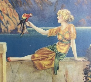 lot 122A image: Lady Parrot Lake Print by R. Atkinson Fox