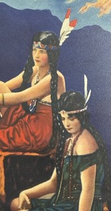 lot 41A image: Indian Maiden Print by R. Atkinson Fox