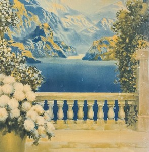 lot 143A image: Scenic Overlook Print by R. Atkinson Fox