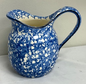 lot 107 image: Stangl Town and Country Pottery Pitcher and Bowl Set