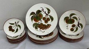 lot 26B image: Vintage Stangl Pottery Orchard Song Grouping