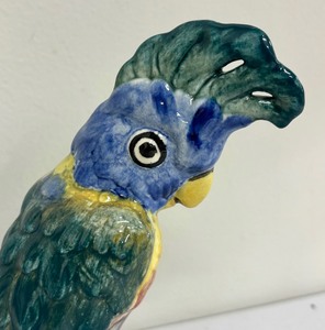 lot 46B image: Vintage Stangl Pottery Cockatoo Bird Figurine