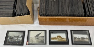 lot 126 image: Magic Lantern Slides - 170 Slides