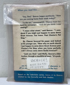 lot 178 image: Vintage Leave it to Beaver Book by Beverly Cleary -1960