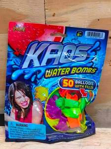 lot 31 image: Lot of 12 - Kaos Water Bomb Water Balloon Packs (Each Pack Has 50 Balloons)