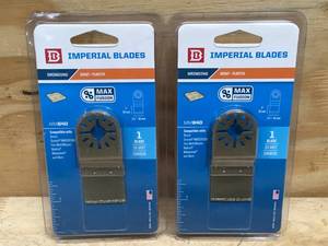 lot 53 image: Lot of 2 - Imperial Blades MM640 Flush Cut Carbide Universal Oscillating Blade