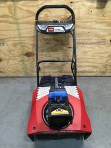 lot 8 image: Toro 21 in. 60V MAX Power Clear Self Propel Snow Blower with 4Ah battery and charger Model # 39921
