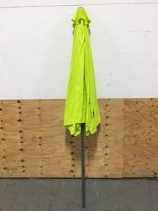lot 43 image: Yellow Patio Table Umbrella